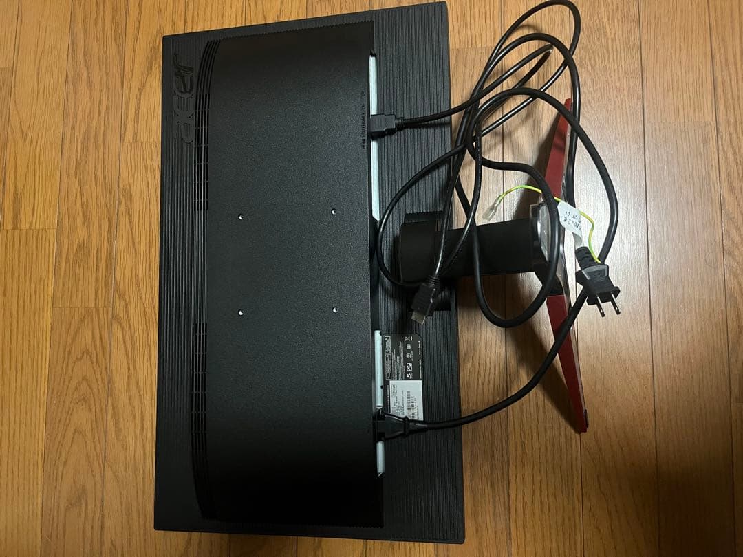 Acer モニター ブラック/レッド144Hz