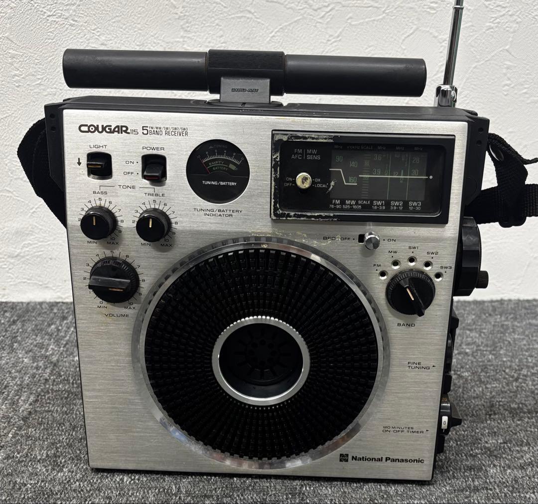 National Panasonic BCLラジオ COUGAR115