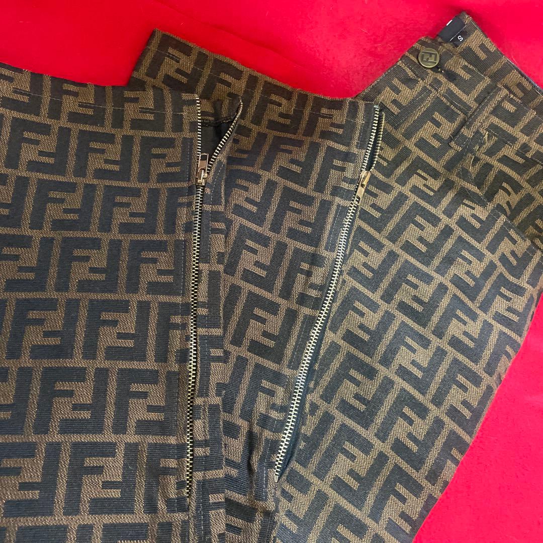 希少 レア フェンディ パンツ FENDI メンズ　レディース　ズッカ柄
