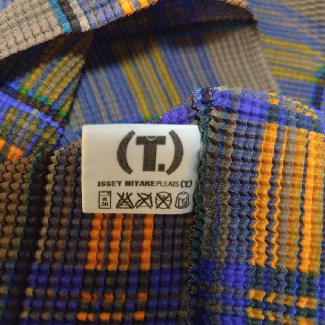 ISSEY MIYAKE PLEATS PLEASE カットソー チェック L