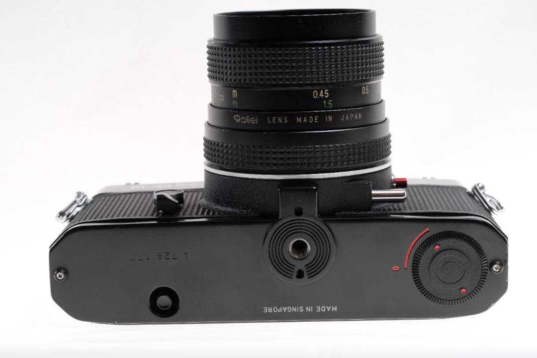 【独製】Rollei SL35＋標準レンズ 店舗インテリア・装飾に ＊ジャンク品