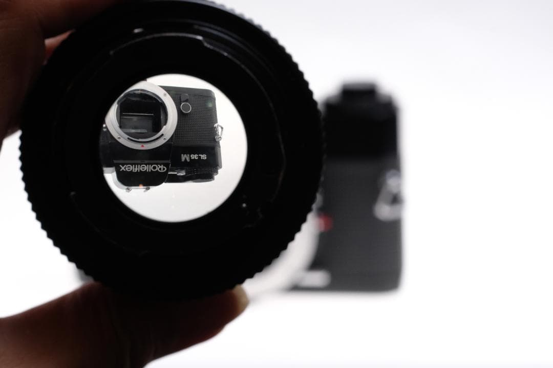 【独製】Rollei SL35＋標準レンズ 店舗インテリア・装飾に ＊ジャンク品