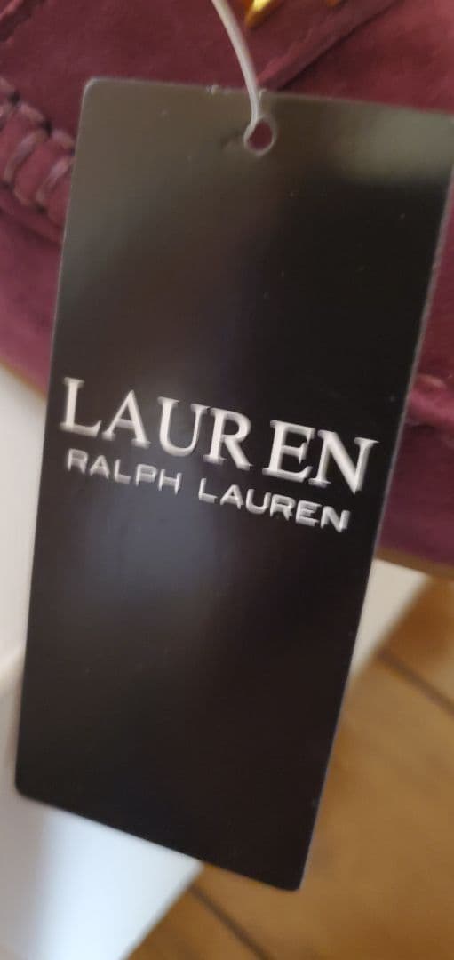 Ralph Lauren バーガンディ ローファー38.5