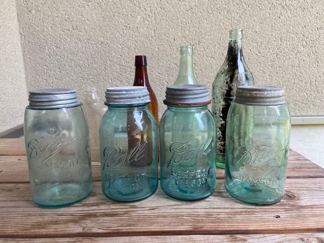 Ball社 メイソンジャー ビンテージ アンティーク 瓶 ビン ボトル