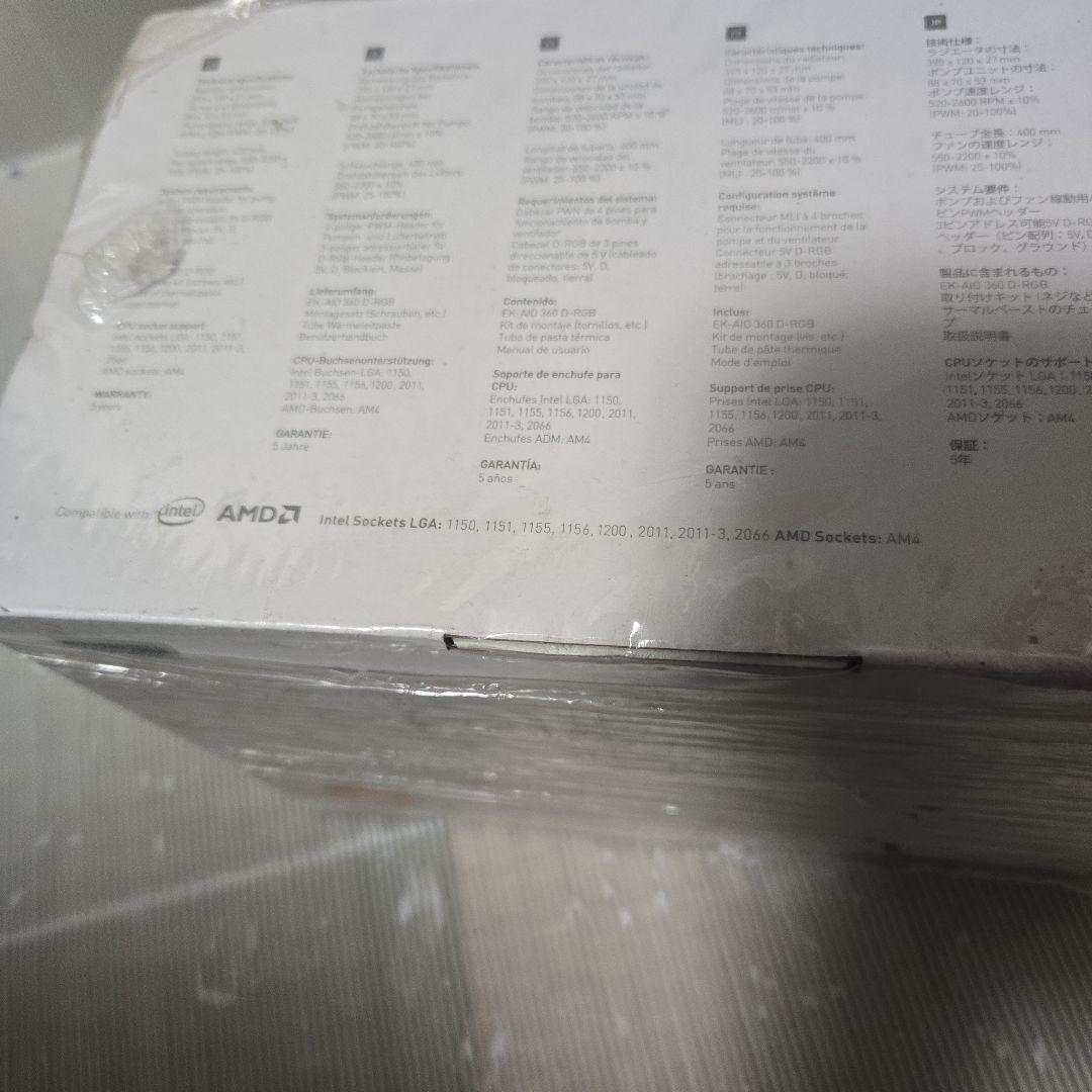 ek aio 360 d-rgb 360mm 簡易水冷cpuクーラー