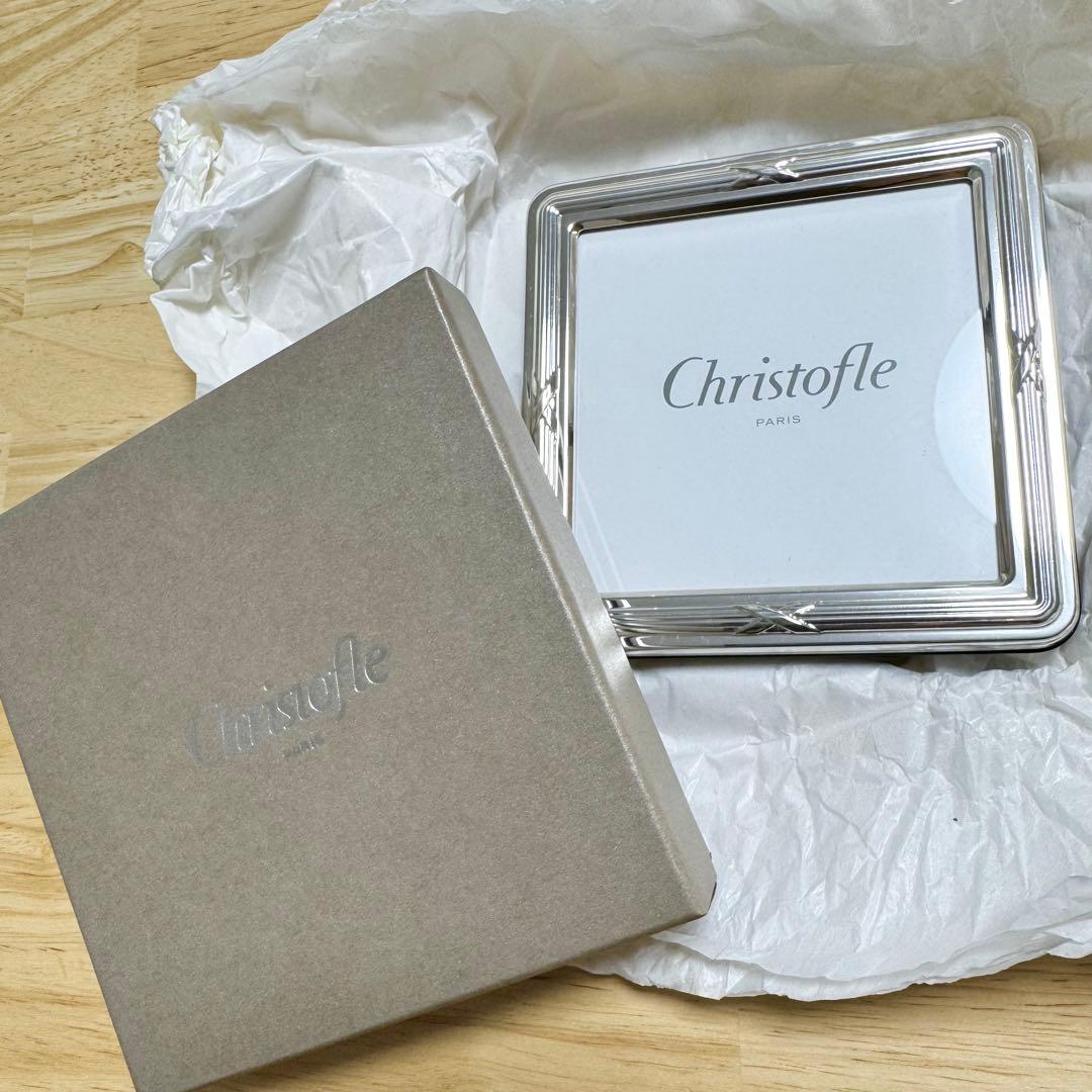 【新品未使用】クリストフル　リュパン　フォトフレーム（シルバープレーテッド）