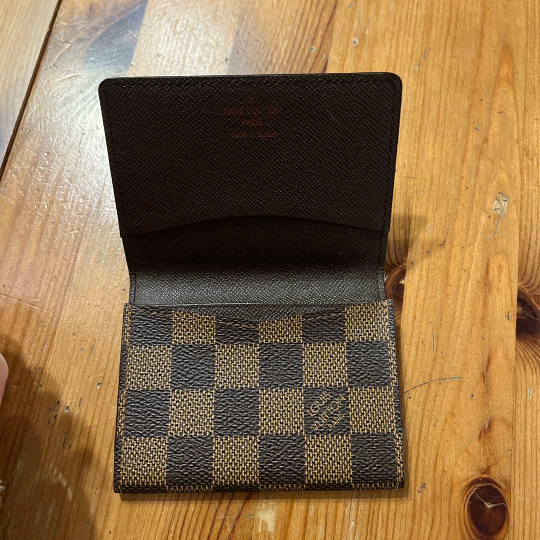 ヴィトン　ダミエ　カードケール　名刺入れ