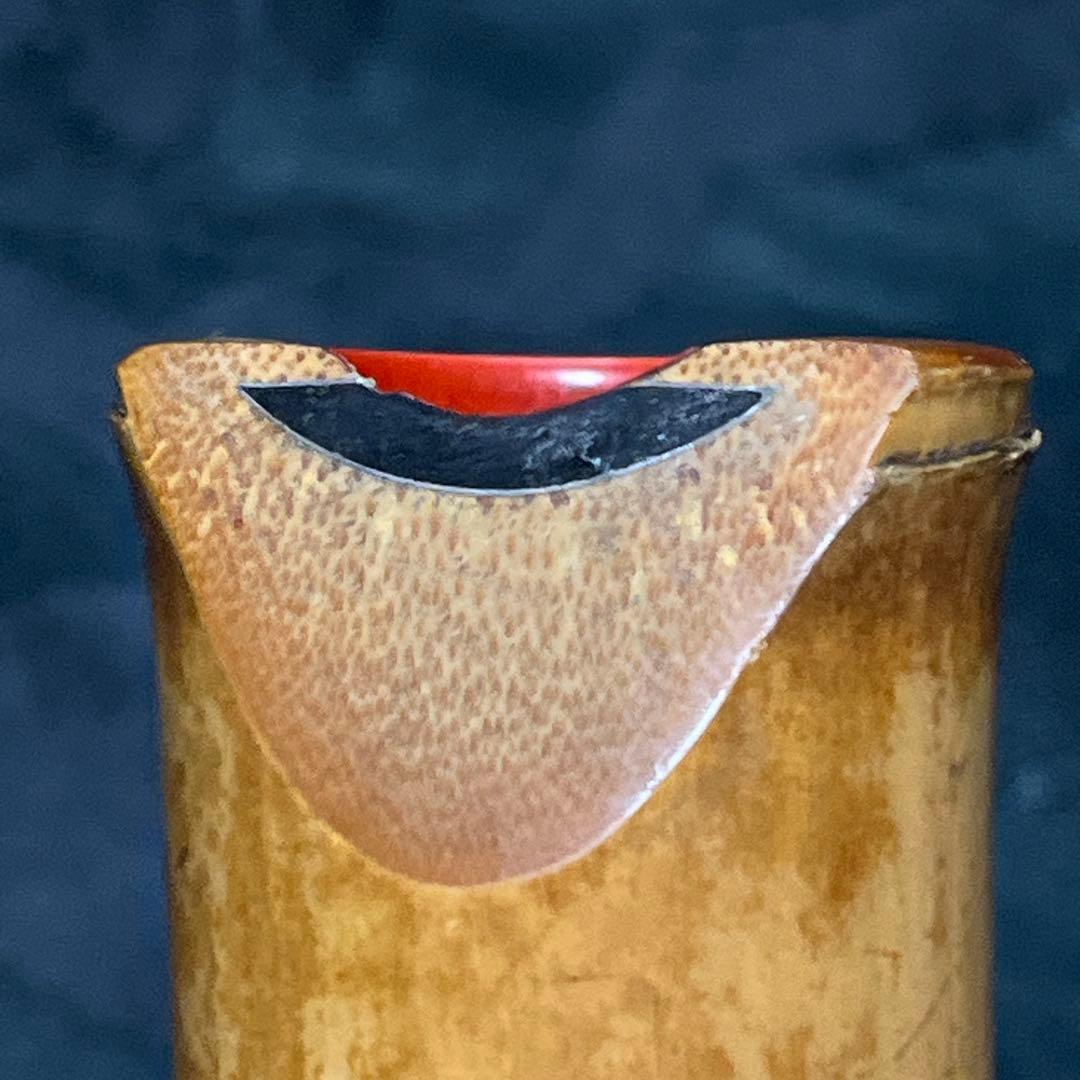 尺八 都山流 在銘 2印 中継ぎ緩み無し 籐巻き 銀一線 【音出し確認済み】