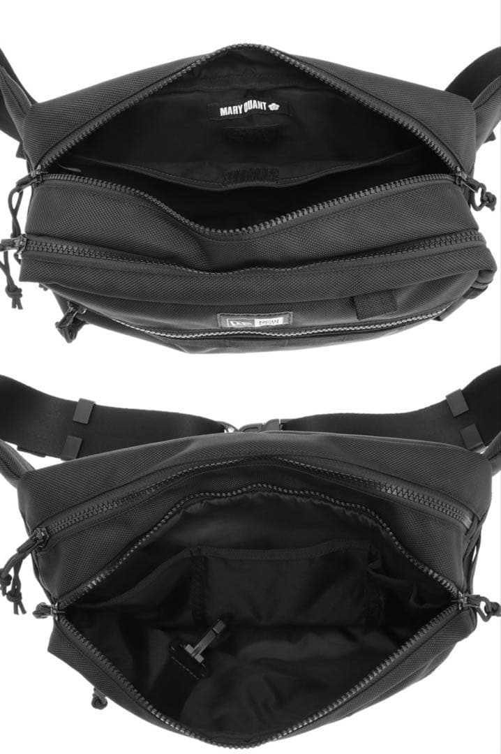 【MARY QUANT】【NEW ERA】コラボ スクエア ボディバッグ