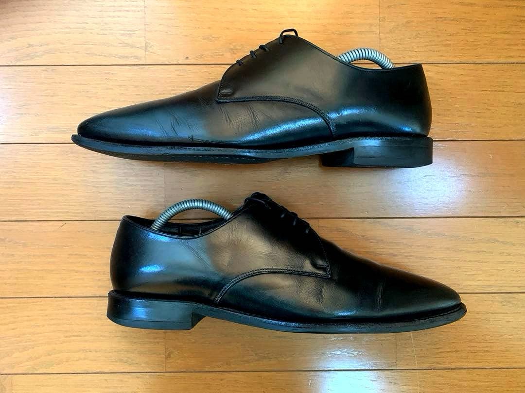 REGAL W44 プレーントウ　レザーシューズ　ブラック　3.3万円