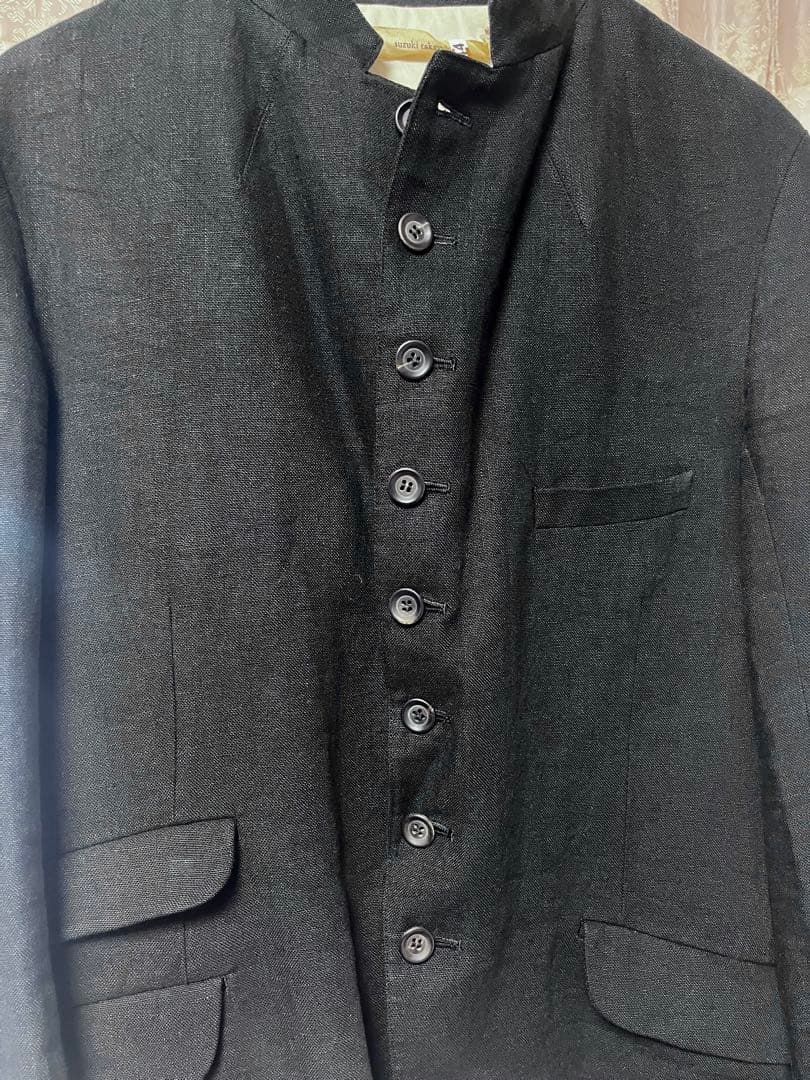 Suzuki Takayuki Men's リネン ジャケット