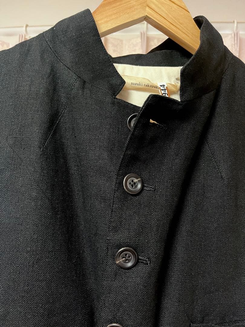 Suzuki Takayuki Men's リネン ジャケット