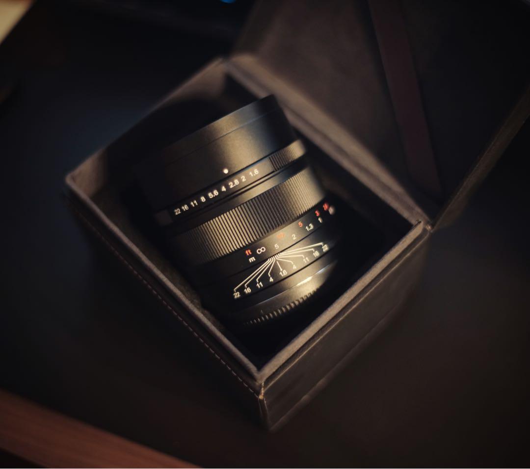 中一光学SPEEDMASTER 80mm F1.6 GFX用中判レンズGマウント