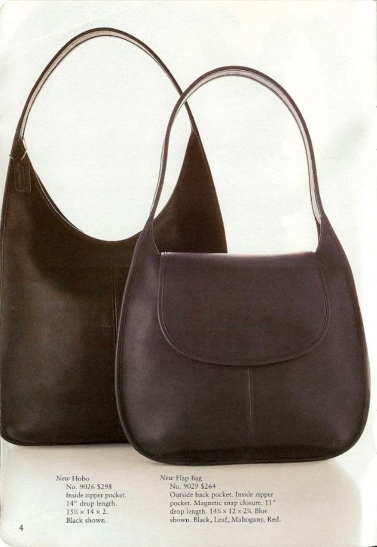 バッグ Vintage Coach 9029 Ergo Shoulder