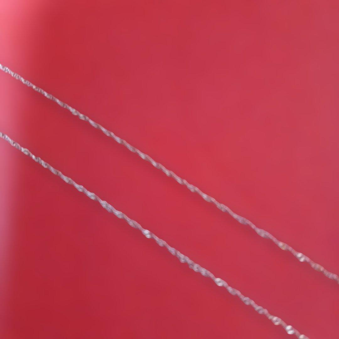 Pt950 スクリューチェーンネックレス 日本製