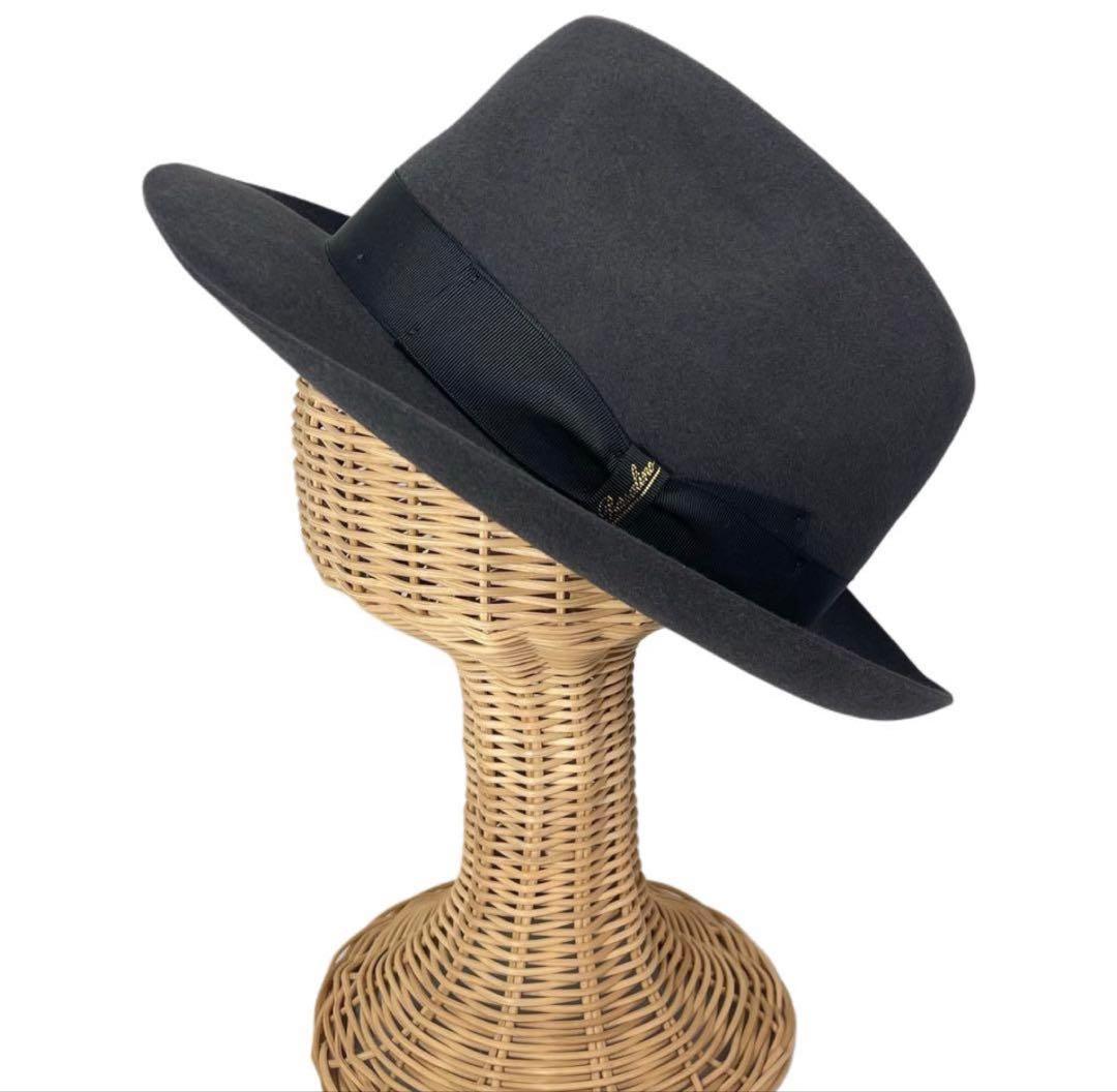 テッサ　Borsalino マレンゴ ジェア グレー　55.5cm