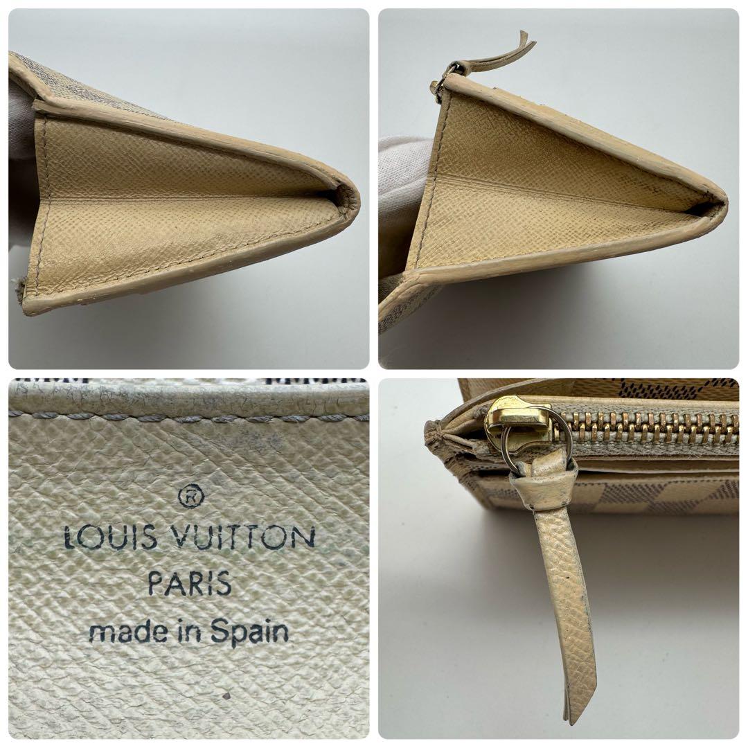 美品✨️ルイヴィトン　ダミエ　アズール　ポルトフォイユ　エミリー　長財布　財布