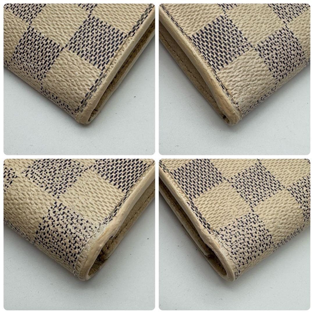 美品✨️ルイヴィトン　ダミエ　アズール　ポルトフォイユ　エミリー　長財布　財布