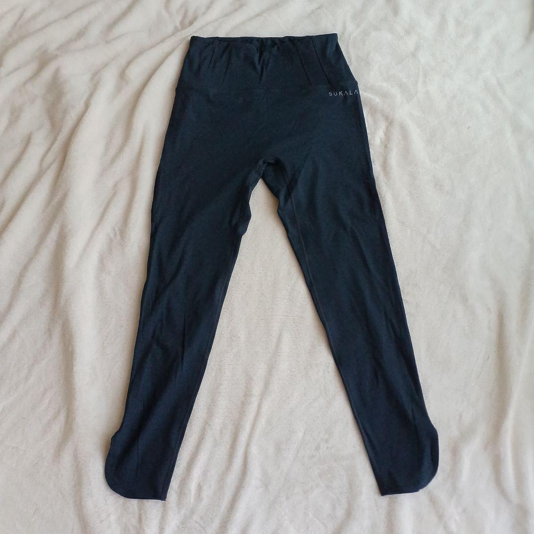 未使用☆匿名配送☆SUKALA ヨガウェア 上下セット Lサイズ スカーラデニム