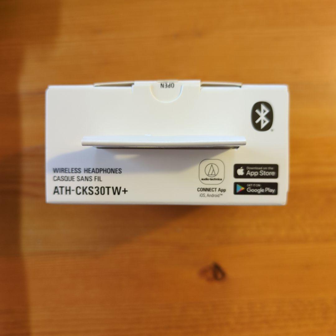 たんたん　audio-technica ATH-CKS30TW+ ワイヤレ