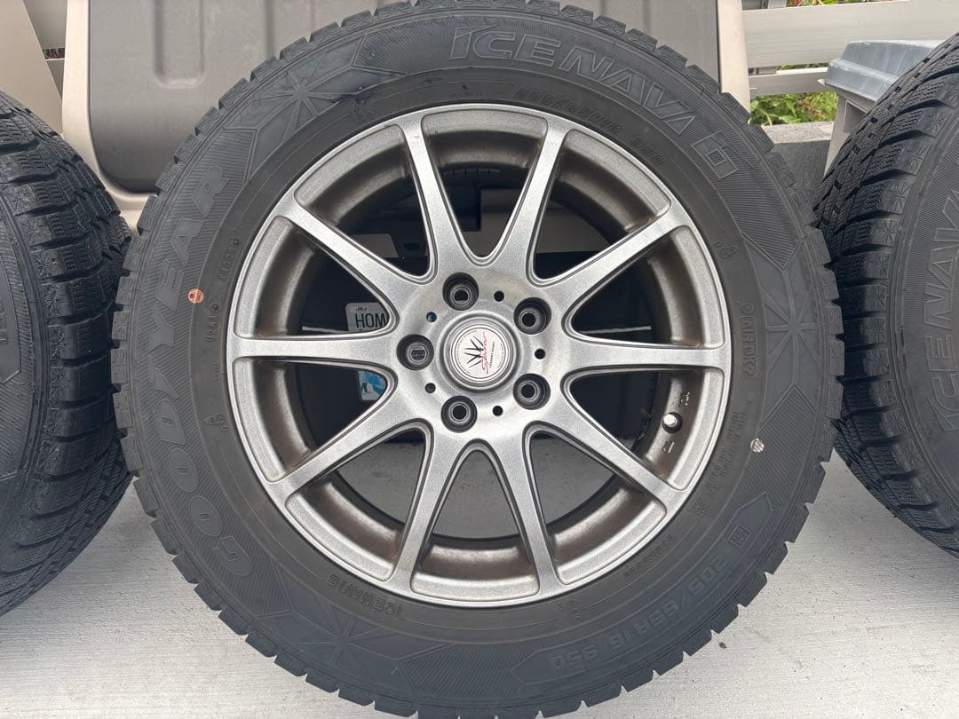 グットイヤー205/65R16とホイルセット　最終価格