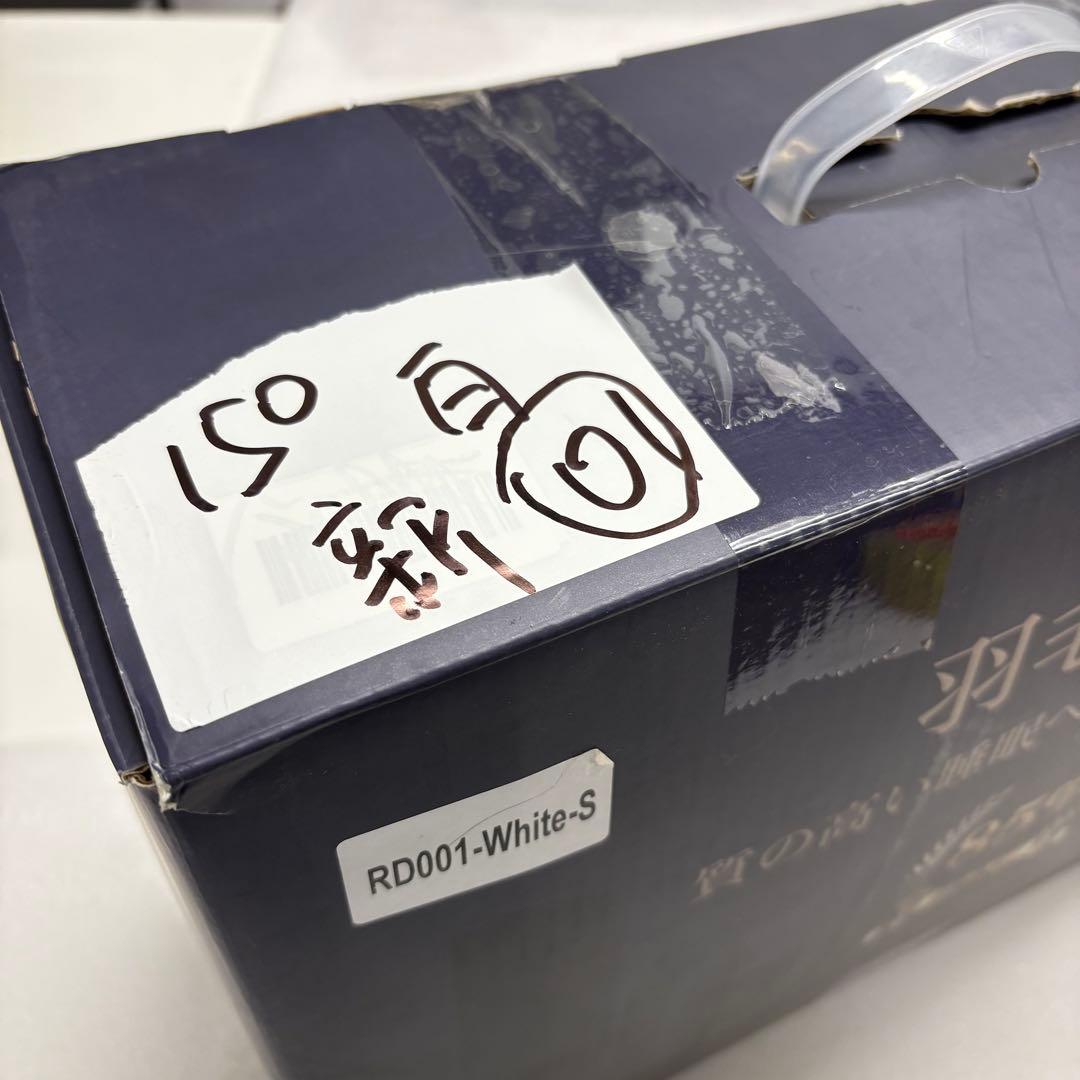 01新品未開封　羽毛布団　150x210cm シングル　掛け布団　100％羽毛