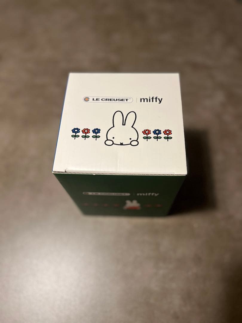 完売品　新品　ル・クルーゼ　ミッフィー コラボ　フラワーベース コットン