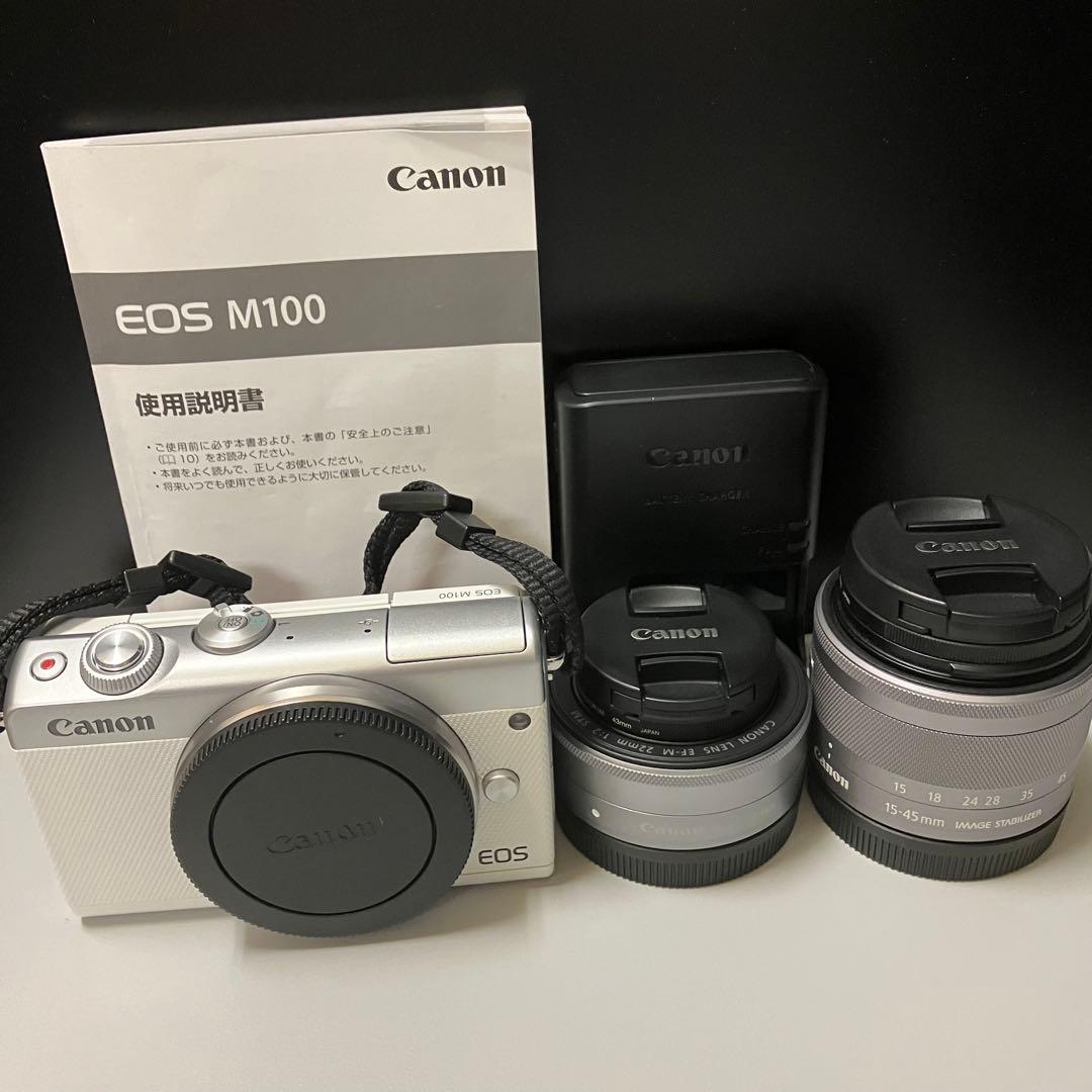 Canon EOS M100 ミラーレスカメラ
