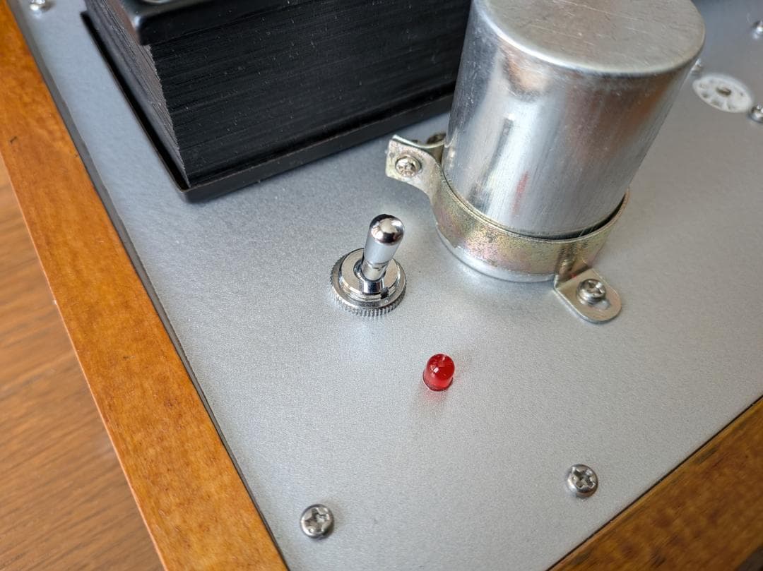 k*1様 真空管アンプ/6AQ5シングル・アンプ/6AR5兼用（自作品）/予備球