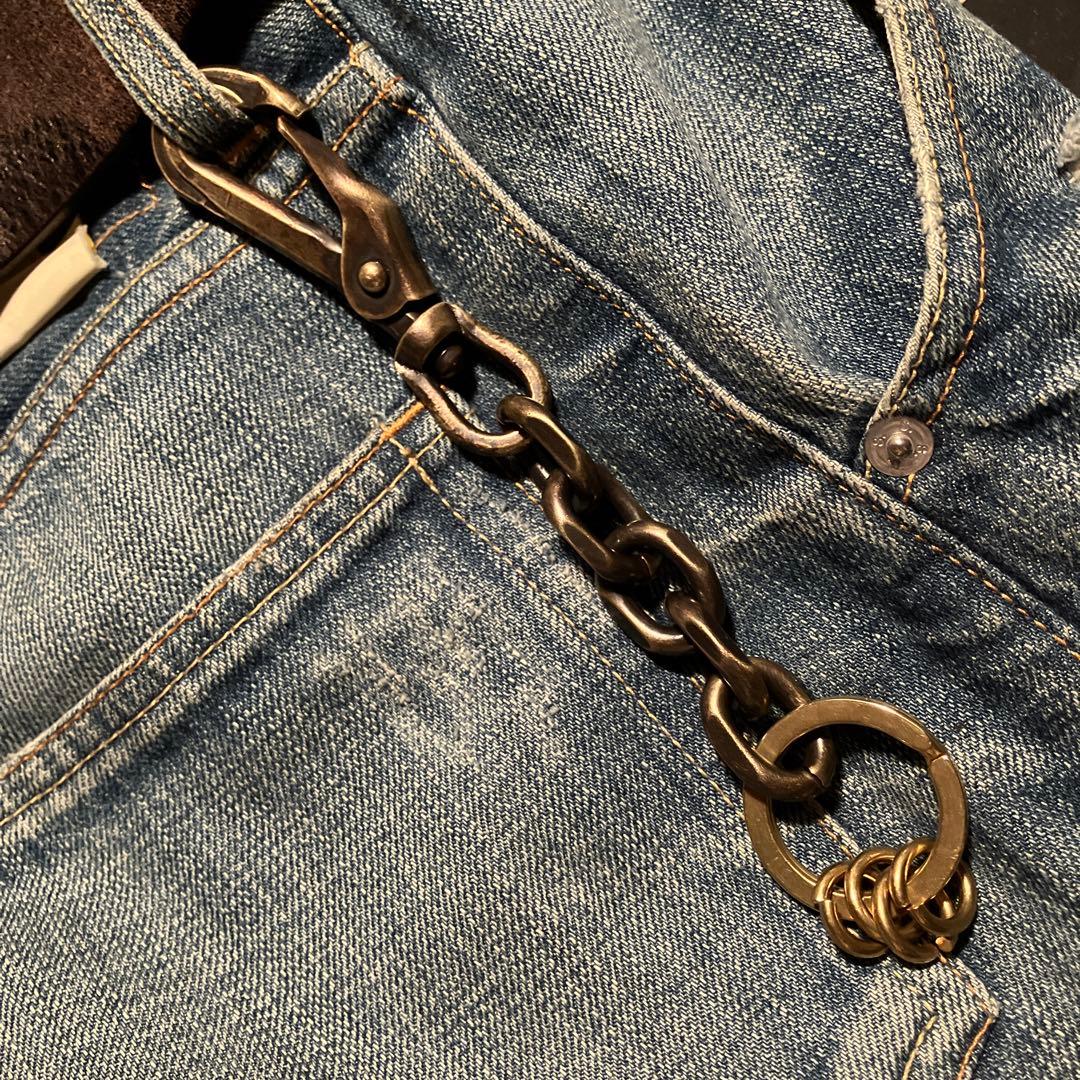 ヴィンテージカラビナ使用　キーチェーン！新品未使用　キーホルダー　即日発送！