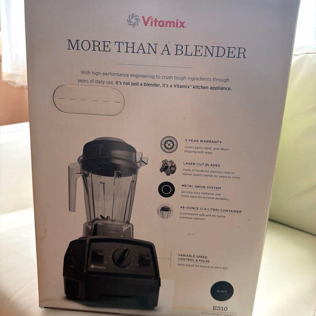 新品未開封　Vitamix E310 バイタミックスブラック