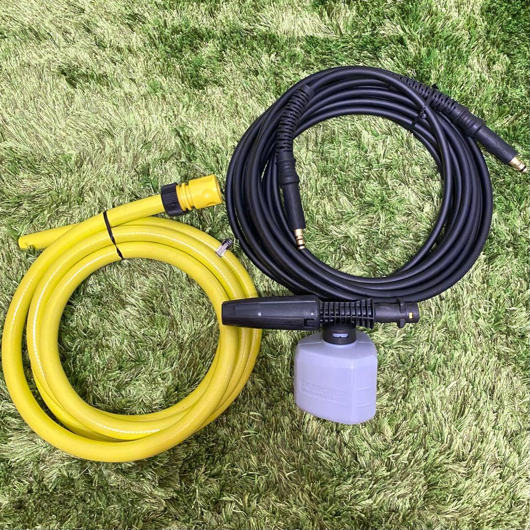 【新品同様】ケルヒャー 高圧洗浄機 JTKサイレント ノズル2種類 付属品完備