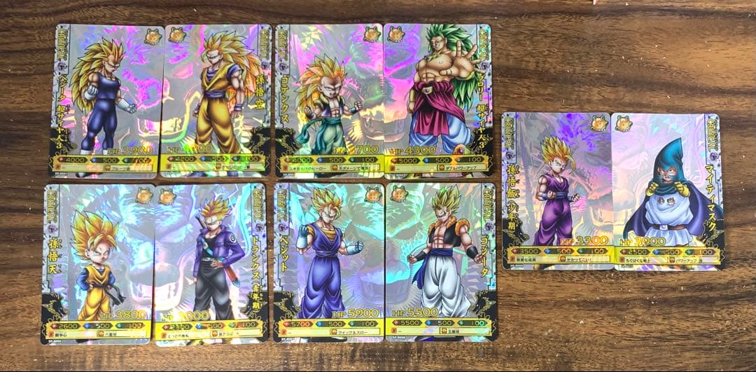 【未使用】ドラゴンバトラーズ SP1 フルコンプ