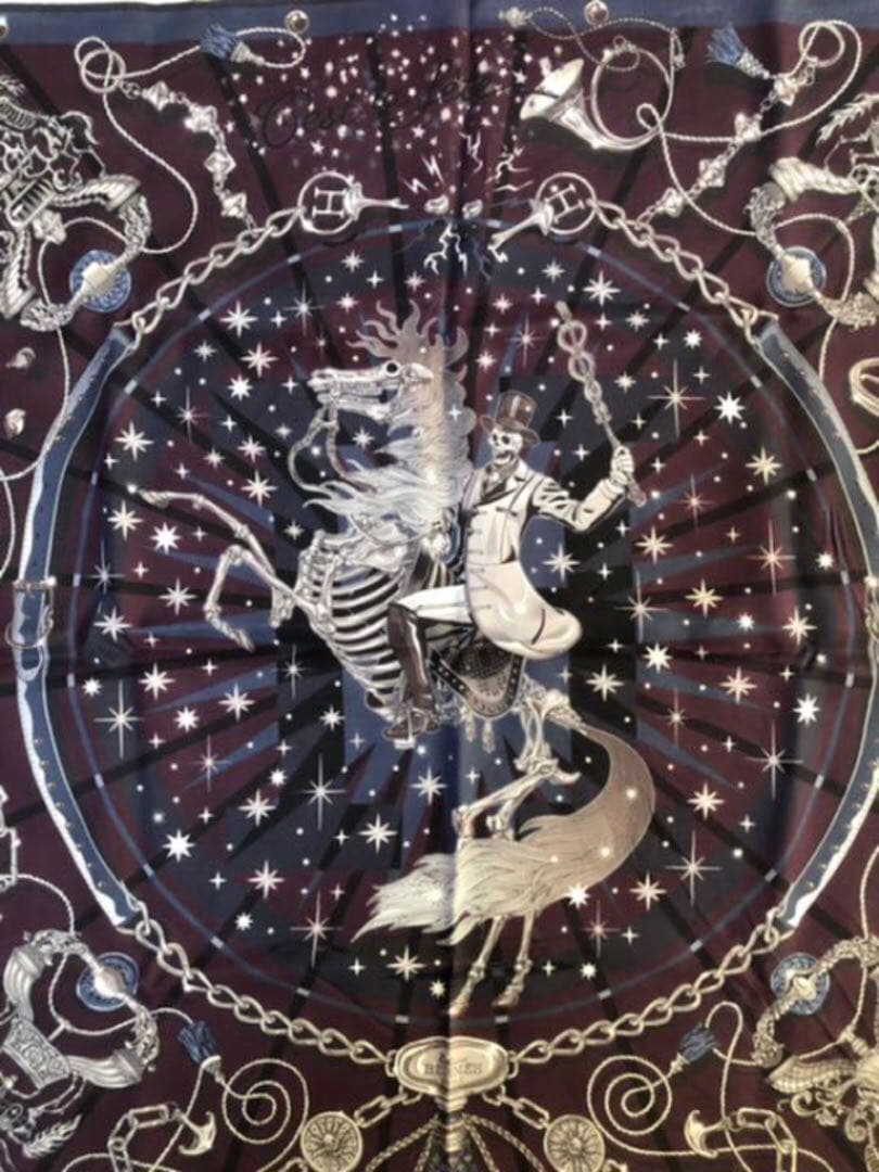 エルメス・メンズカレ70のスカーフ