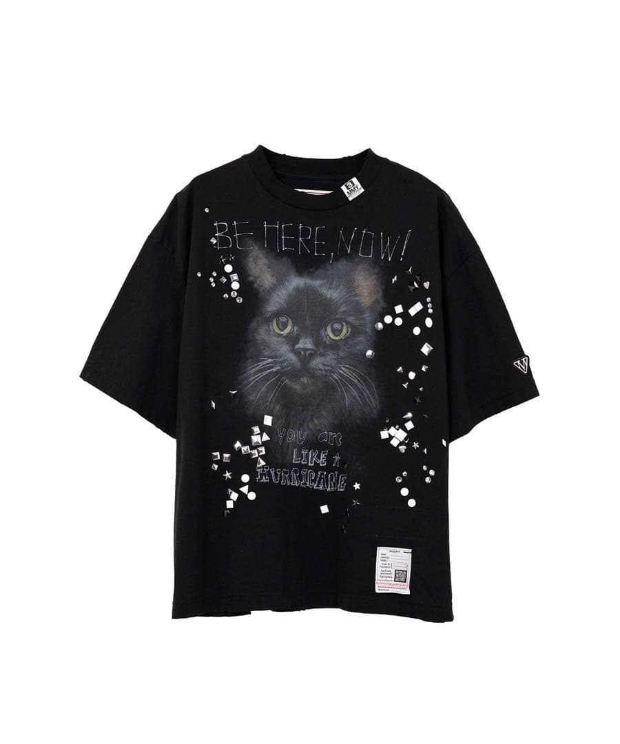 Maison MIHARA YASUHIRO Tシャツ 猫 ステッカー シール