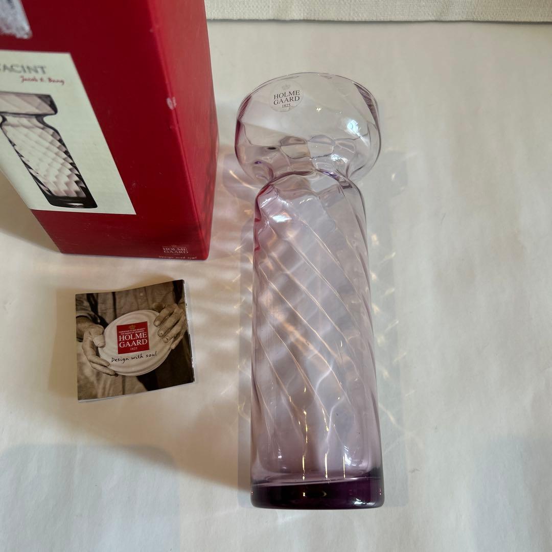 HOLME GAARD ホルムガード 日本未発売水耕球根栽培用 ガラスヒヤシンス