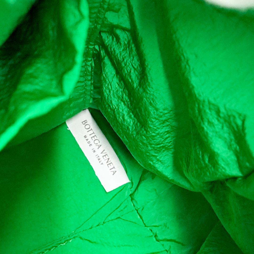 BOTTEGA VENETA ボッテガ ポーチ 緑 巾着 niko∞2525