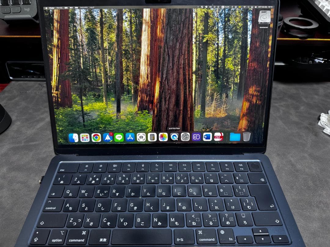 MacBook本体 MacBook Air M2 (2022) 16GB