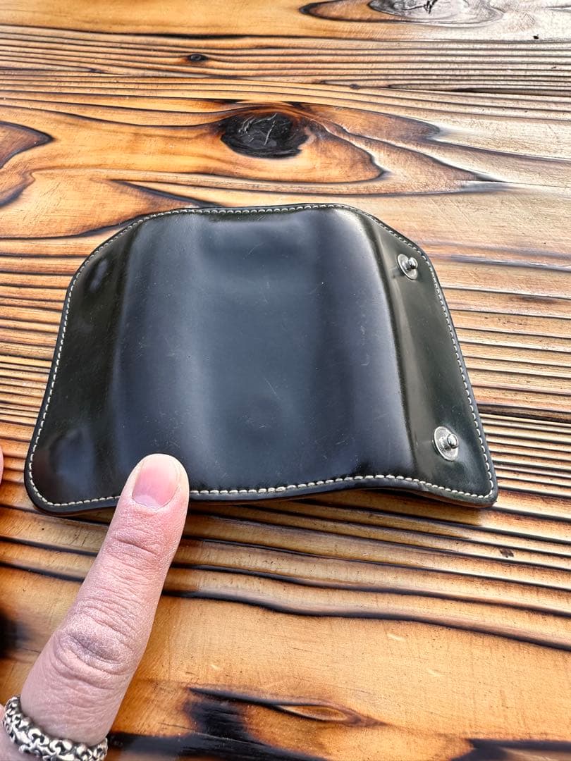 ワイルドスワンズ クリッパー 旧ロゴ コードバン