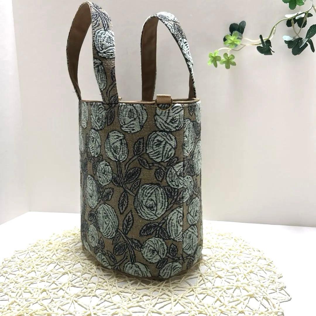 ミナペルホネンオパール底トートバッグ　ハンドメイド