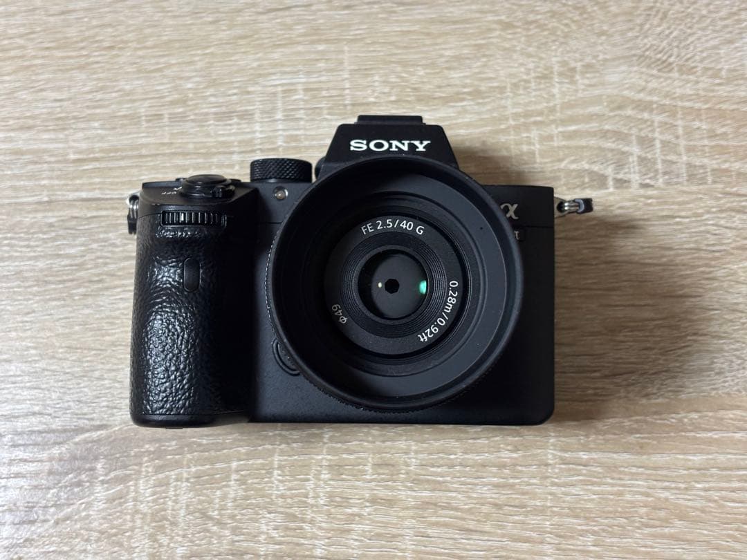 SONY α7 III ミラーレス一眼 FE 2.5/40 Gレンズ付き 箱あり
