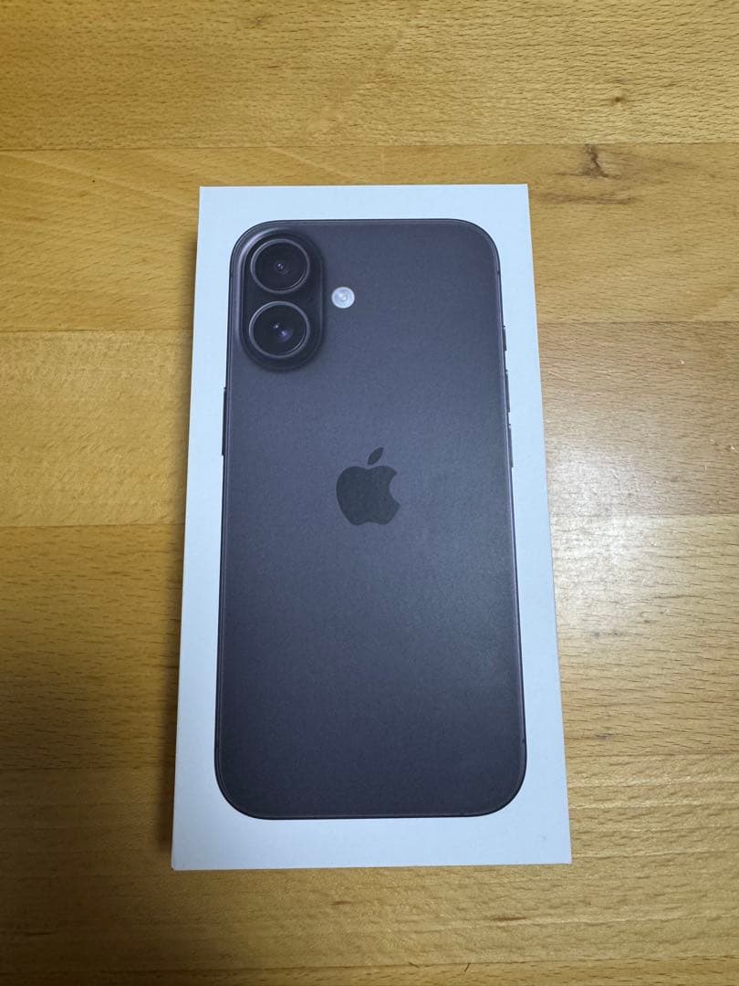 iPhone 16 128GB ブラック　未使用　新品