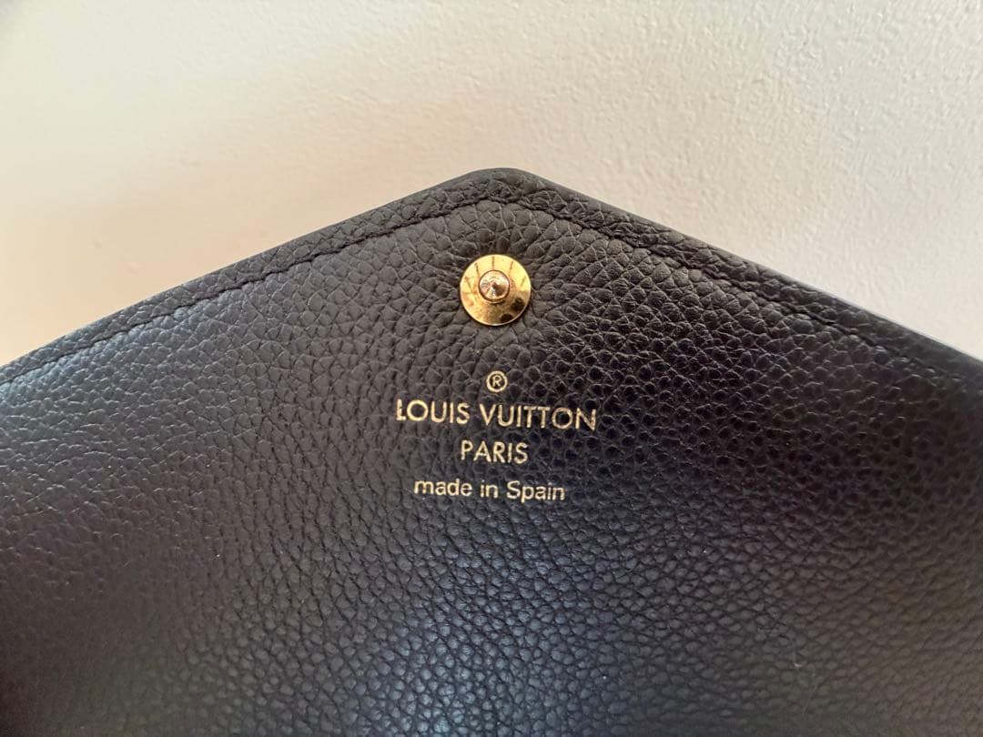 ヴィトン　M80496 RFID認証　長財布　アンプラント　ポルトフォイユ　サラ