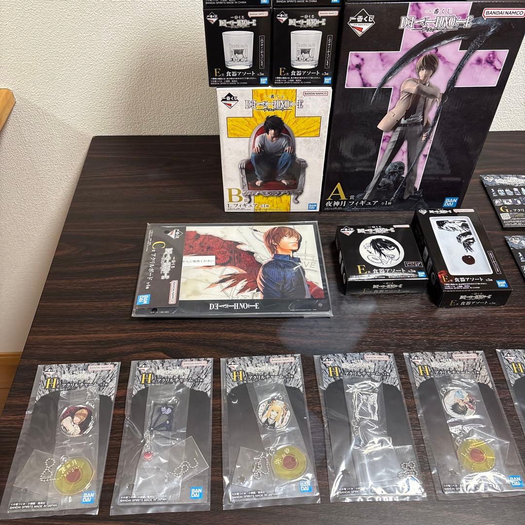 デスノート 一番くじ A賞 B賞 C賞 D賞 その他 まとめ売り 未開封 新品
