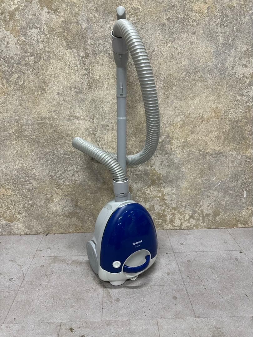 東芝 掃除機 紙パック式 クリーナー VC-D50K(L) 2019年製 ブルー