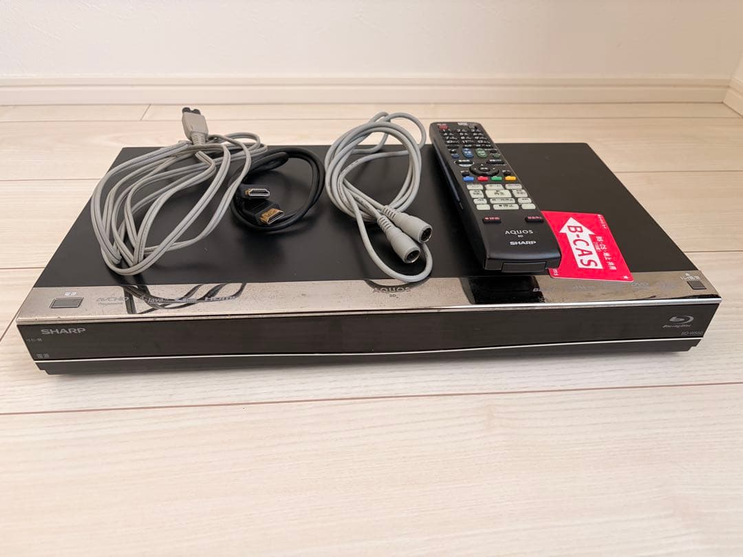 SHARP BD-W550 ブルーレイレコーダー 直接受取お値下げあり