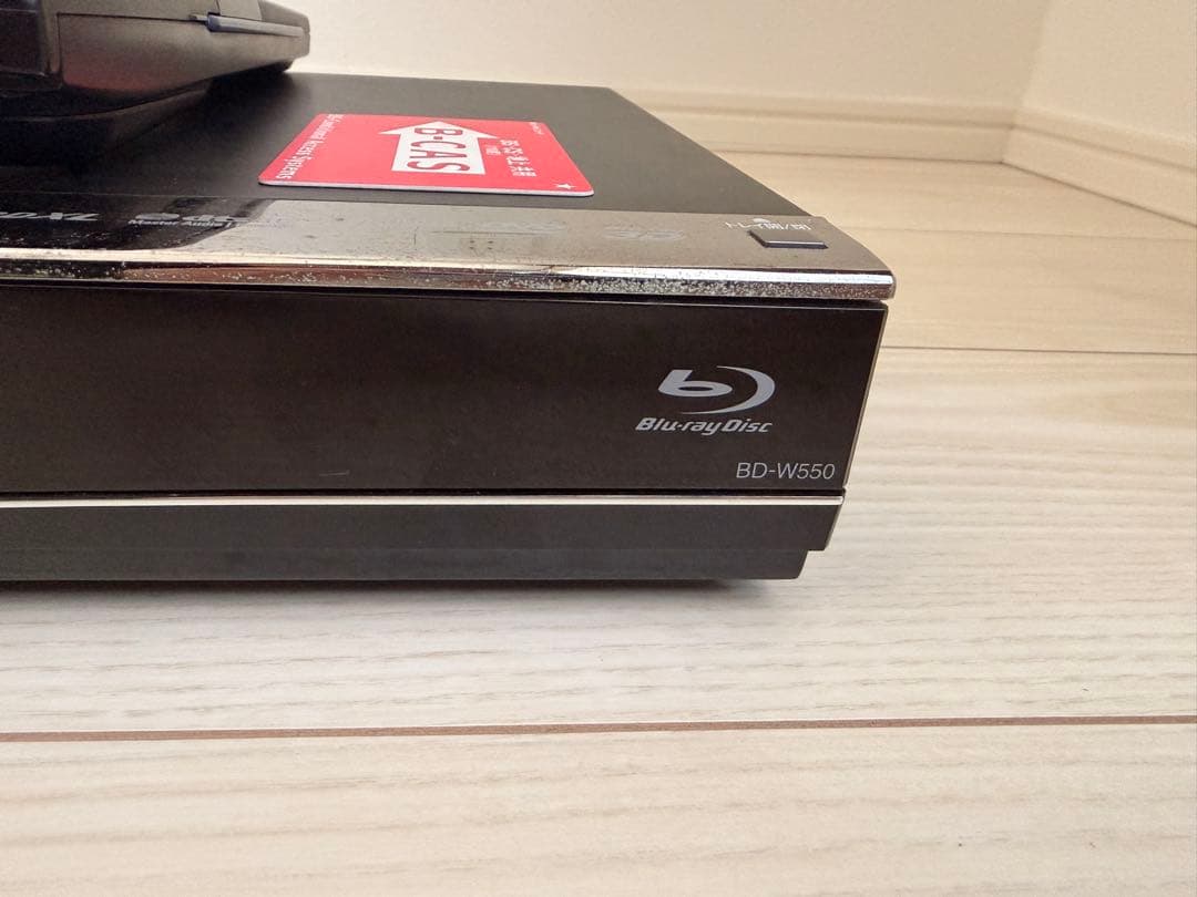 SHARP BD-W550 ブルーレイレコーダー 直接受取お値下げあり