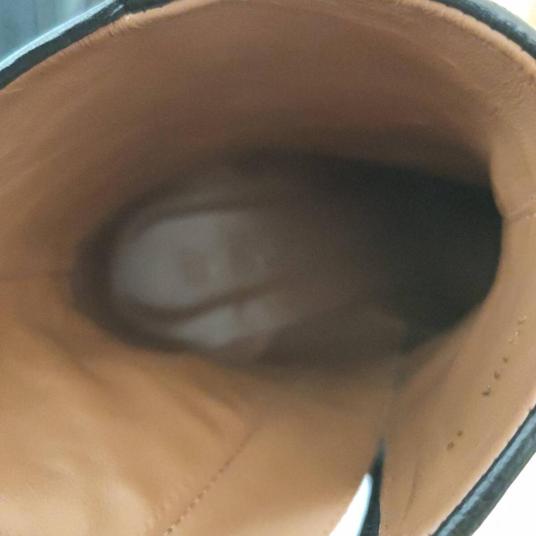 美品 アンスクリア INSCRIRE レザーブーツ ショートブーツ レディース