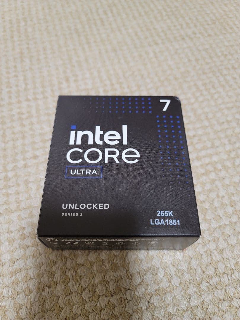 Intel core ultra7 265K 美品