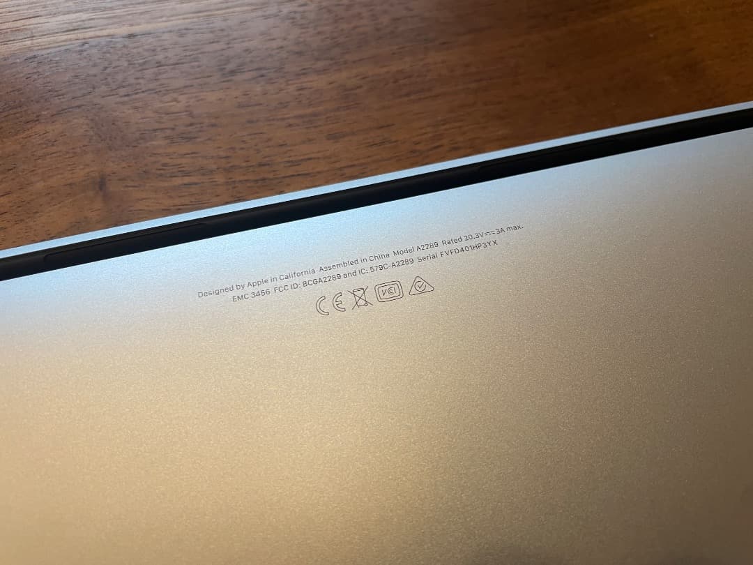 MacBook Pro 2020 USキーボード i5 16GB 256GB